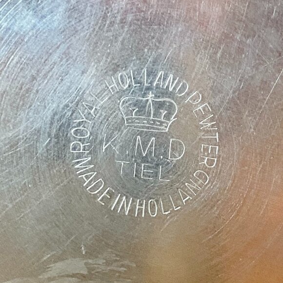 MCM Rare Vintage Pewter Coffee Tea Serving Set - Picture 11 of 12